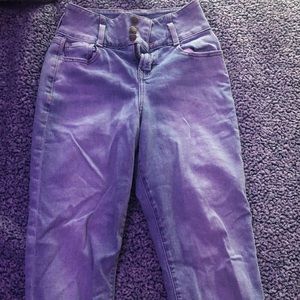 Hollister ultra high-rise mom jean.